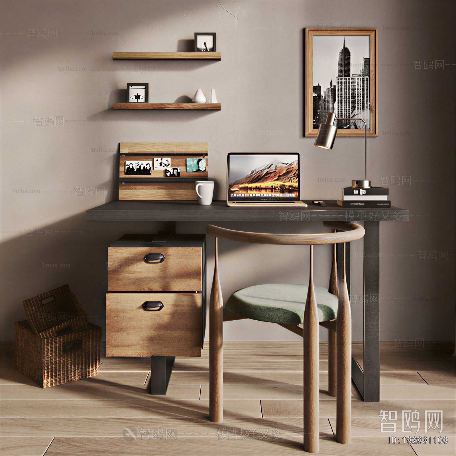 Modern Computer Desk And Chair