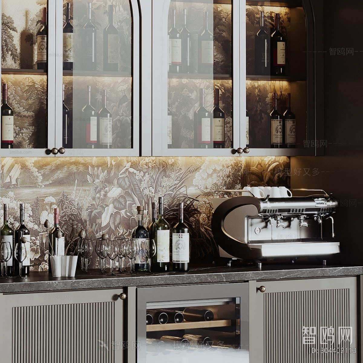 Modern Wine Cabinet
