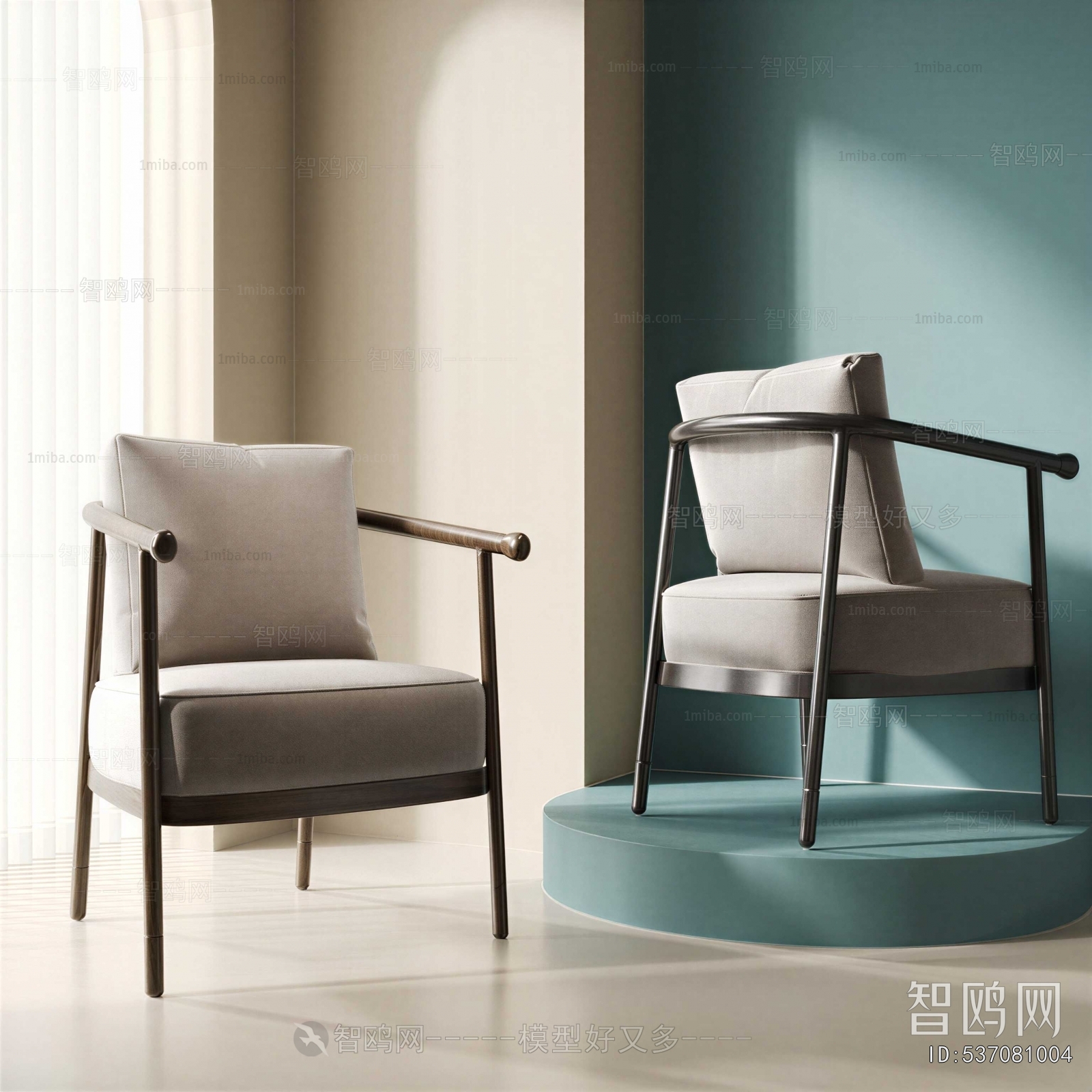 New Chinese Style Lounge Chair