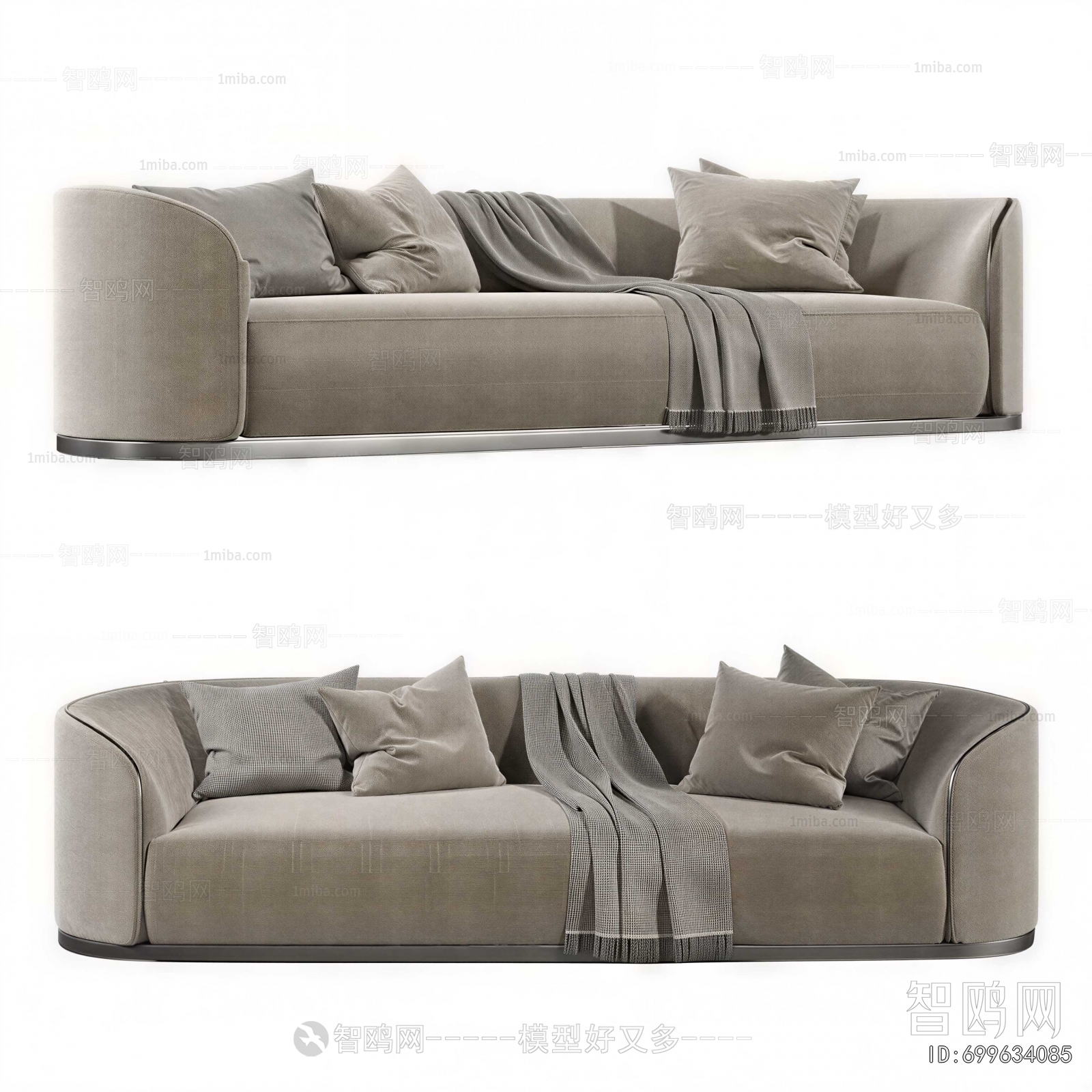 Modern Three-seat Sofa