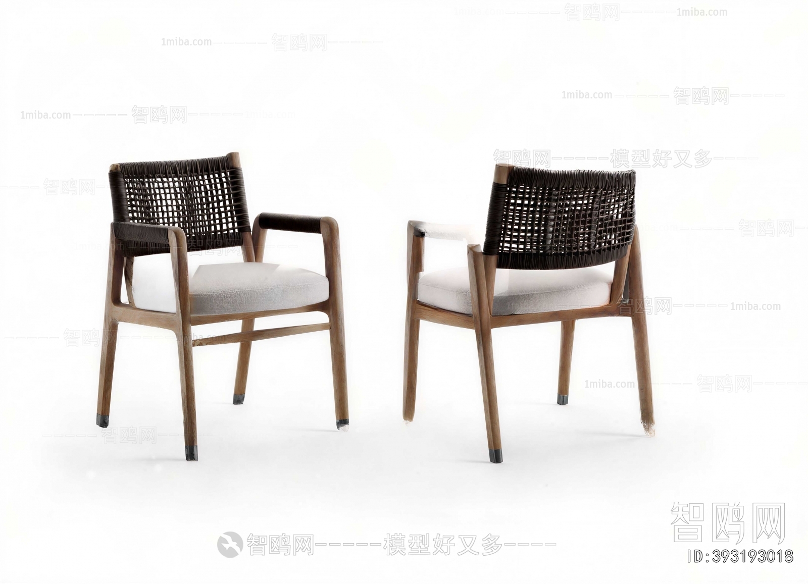 Wabi-sabi Style Lounge Chair