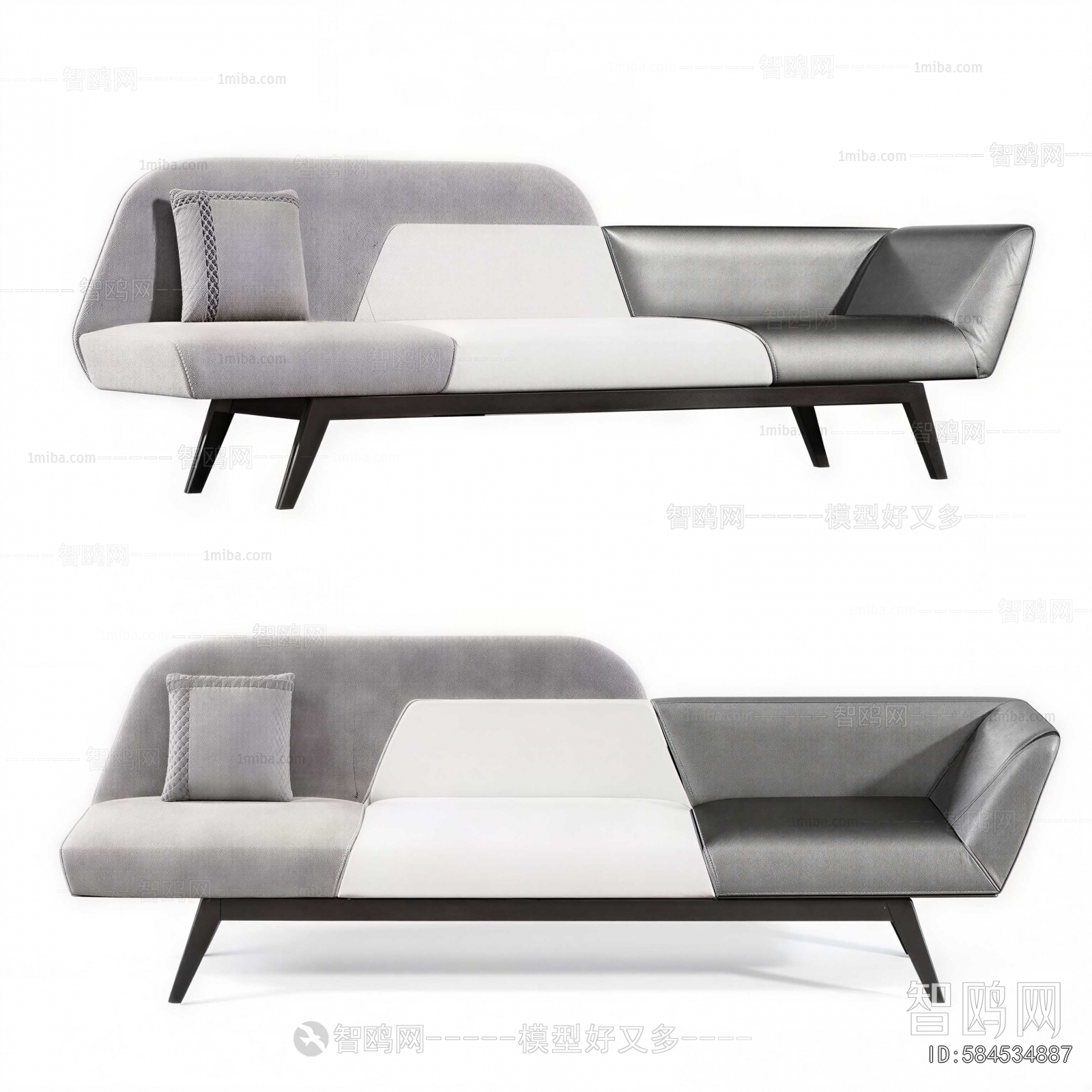 Modern Three-seat Sofa