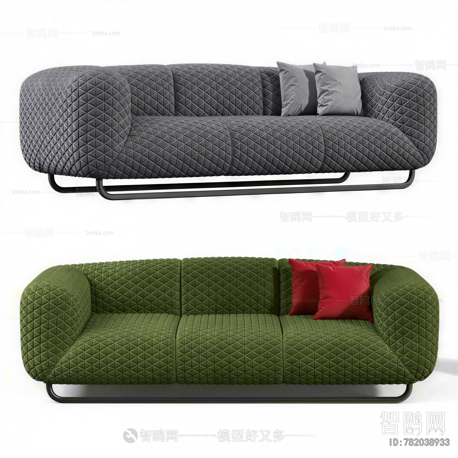 Modern Multi Person Sofa
