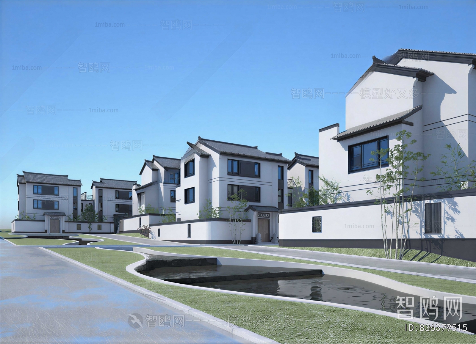 New Chinese Style Residential Building