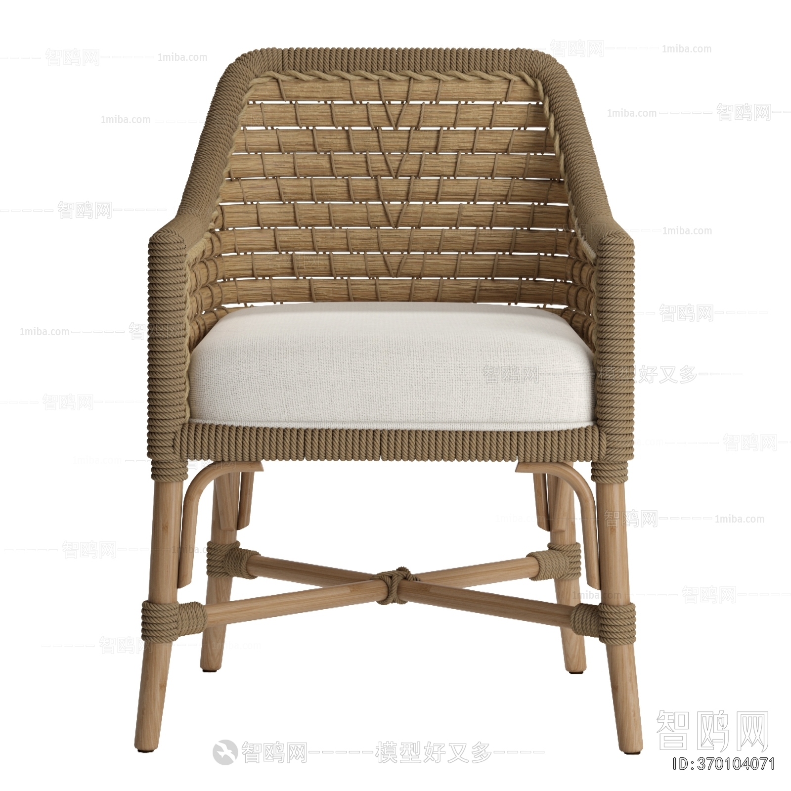 Wabi-sabi Style Outdoor Chair