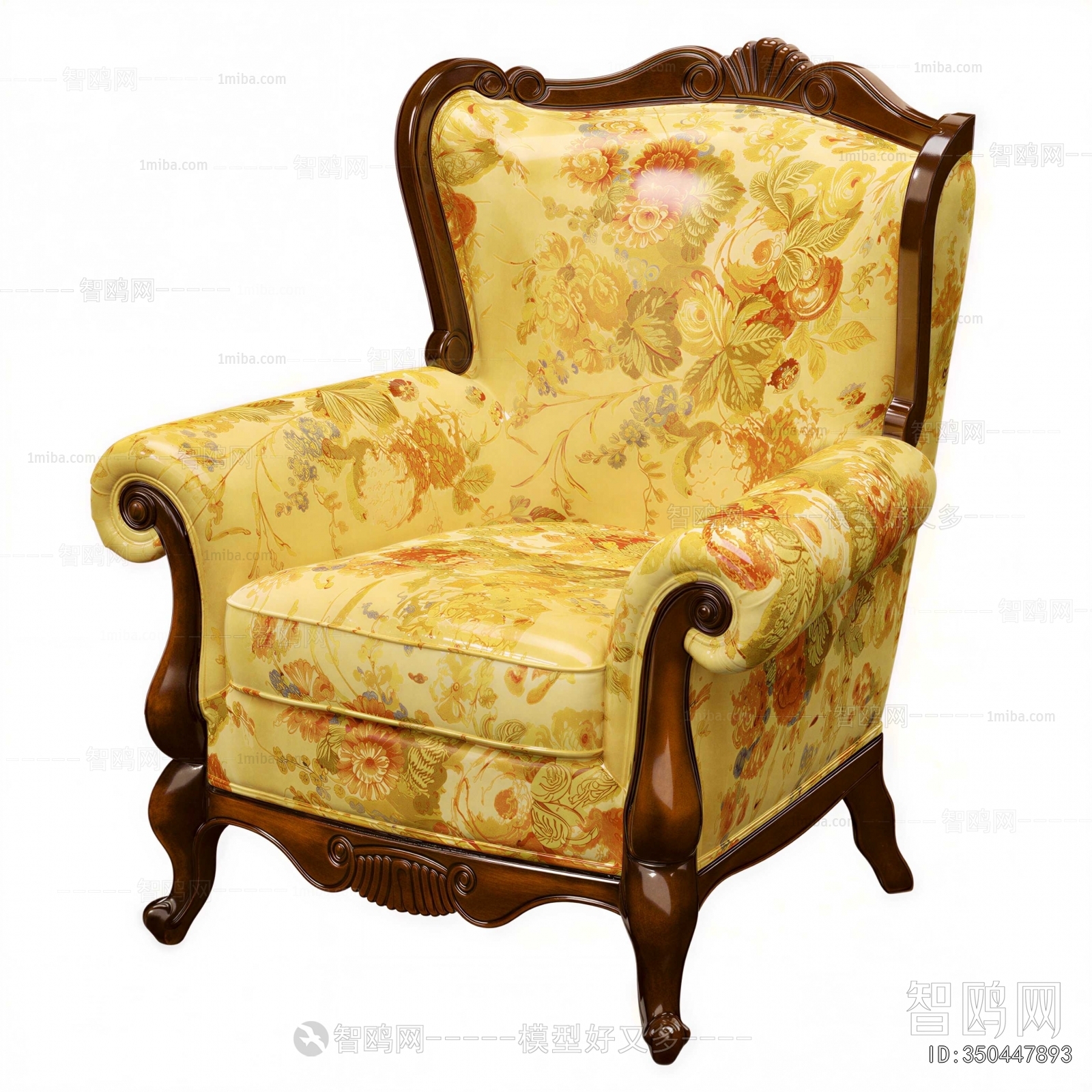 European Style Single Sofa