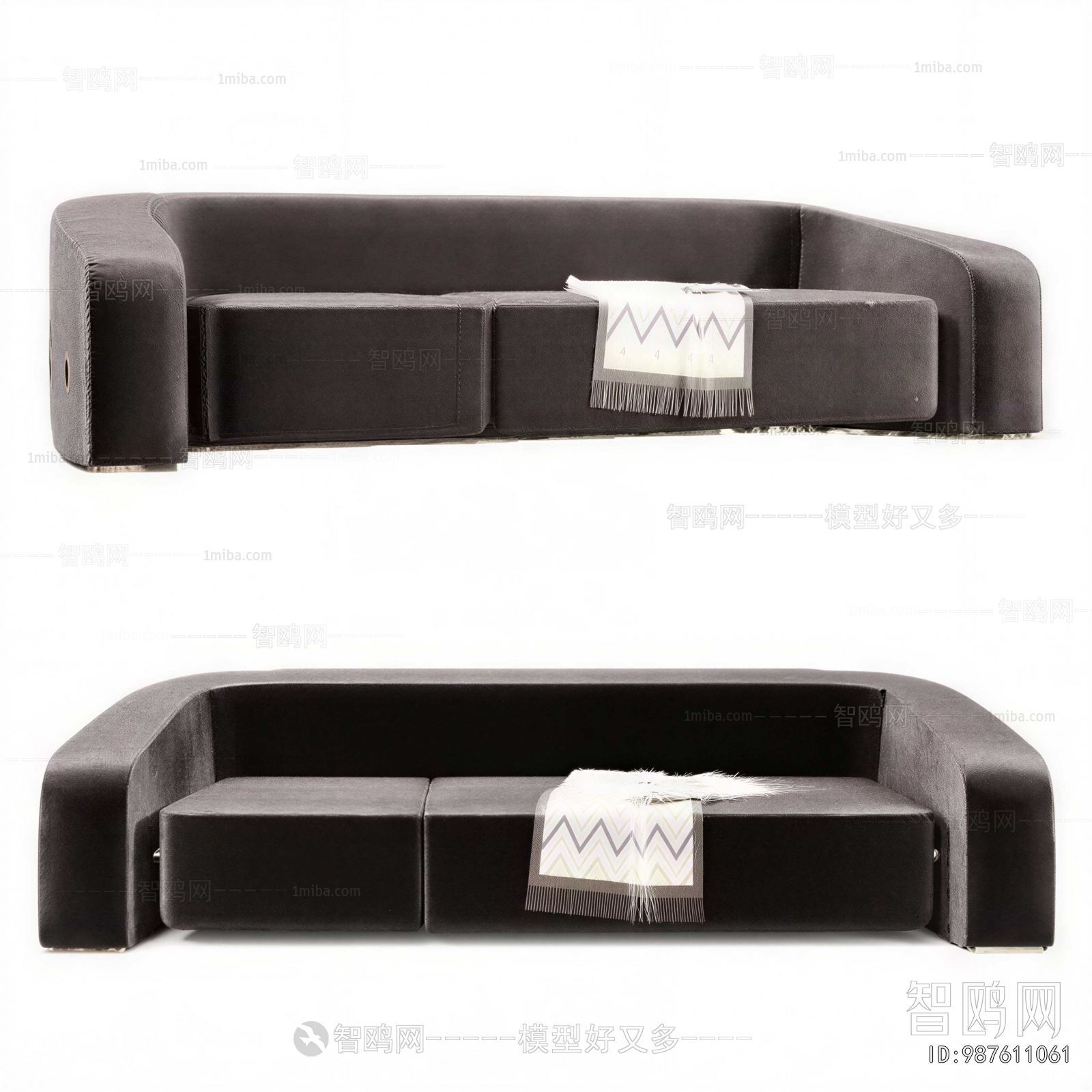 Modern Three-seat Sofa