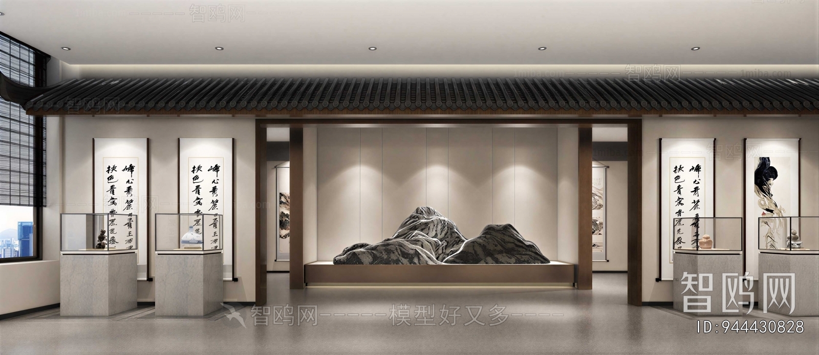 New Chinese Style Exhibition Hall