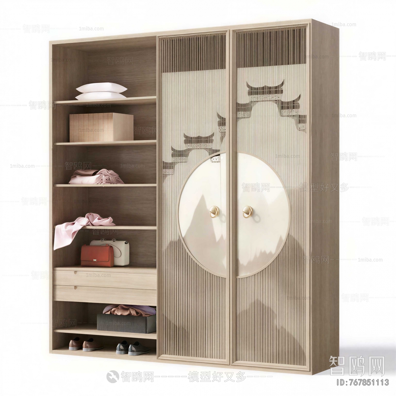 New Chinese Style The Wardrobe