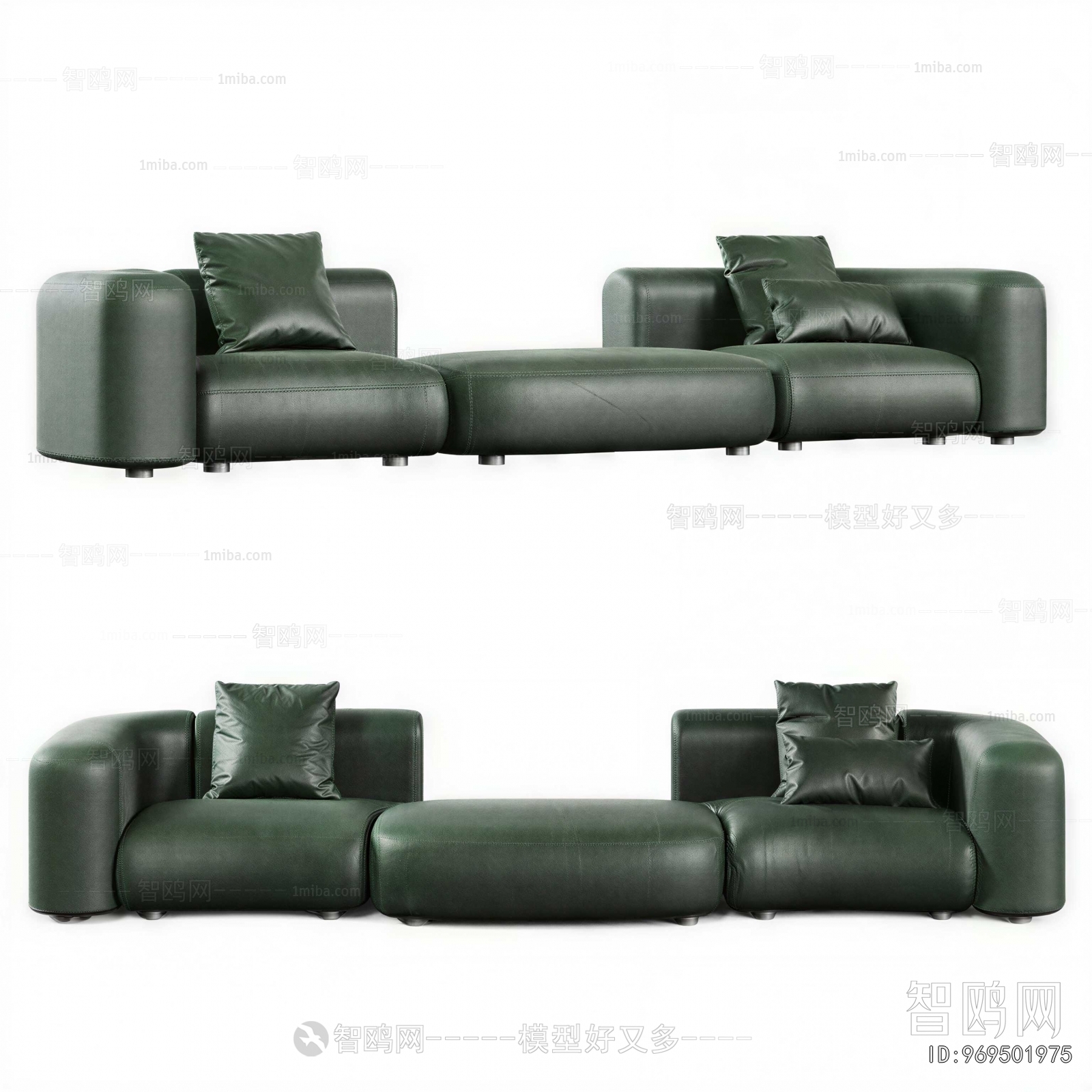 Modern Three-seat Sofa