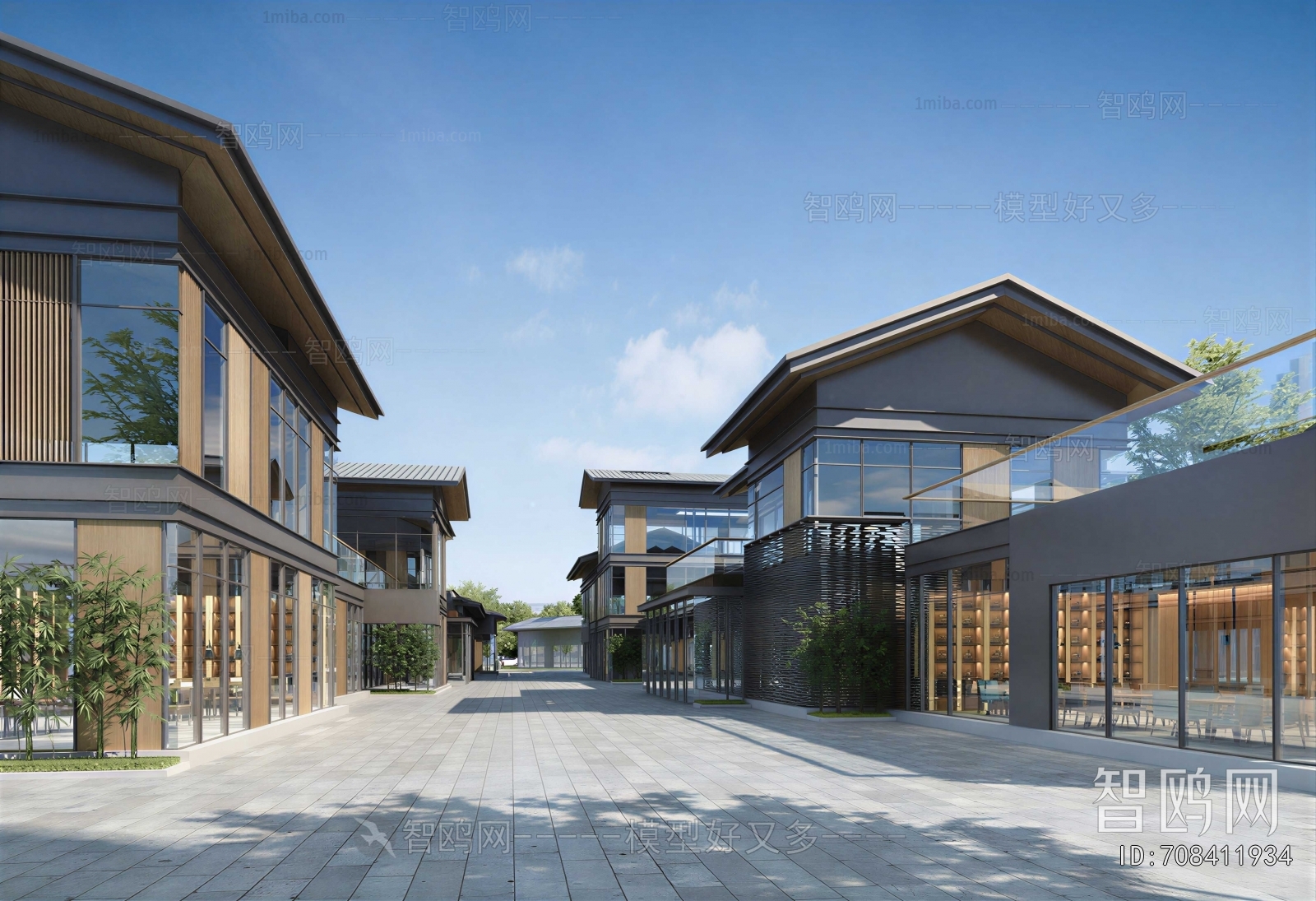 Modern Appearance Of Commercial Building