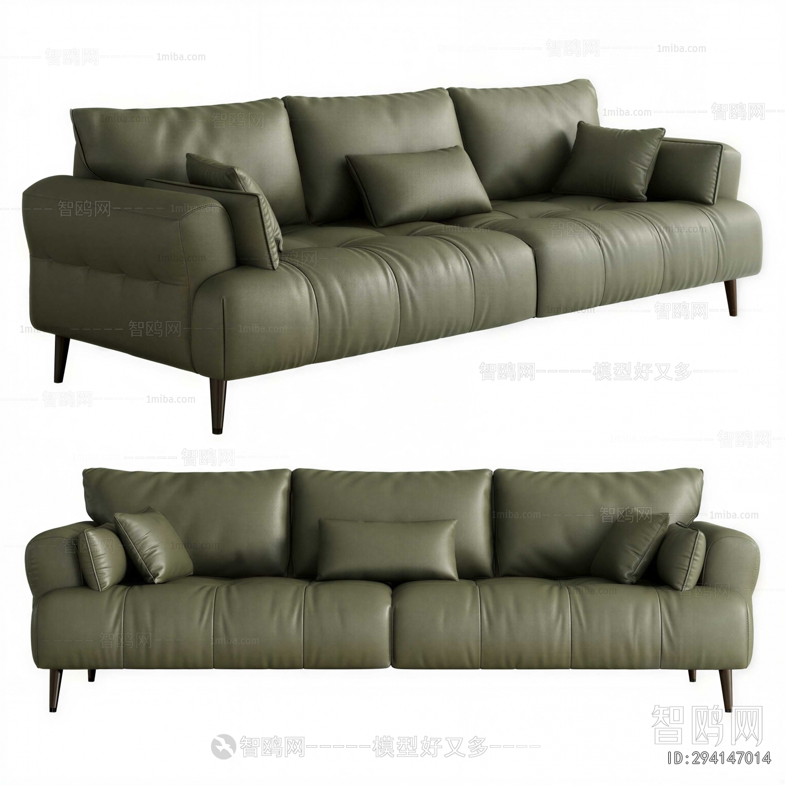 Modern Three-seat Sofa