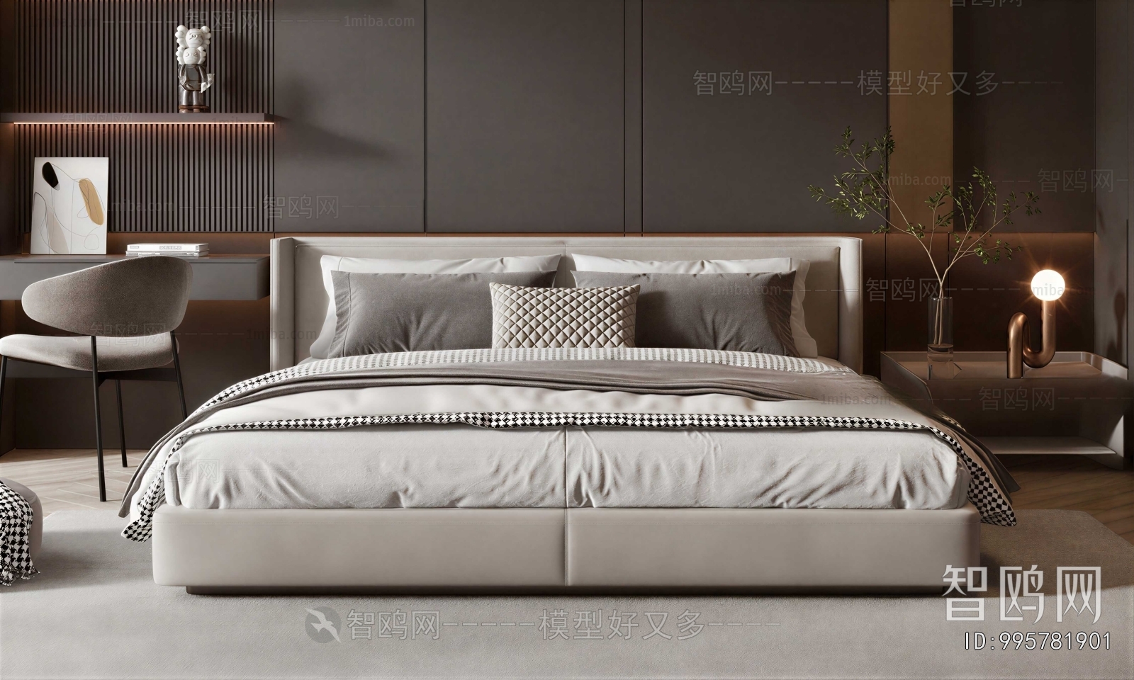 Modern Double Bed