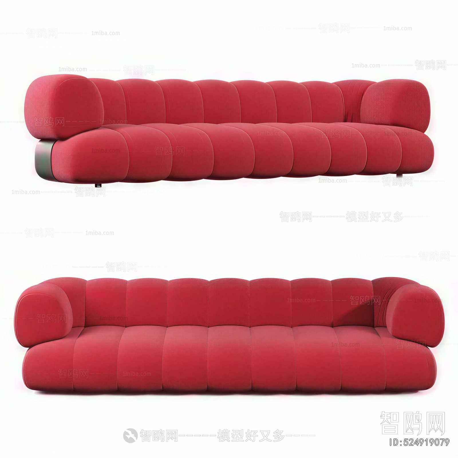 Modern Three-seat Sofa