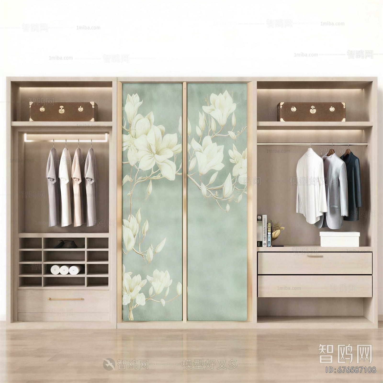 New Chinese Style The Wardrobe