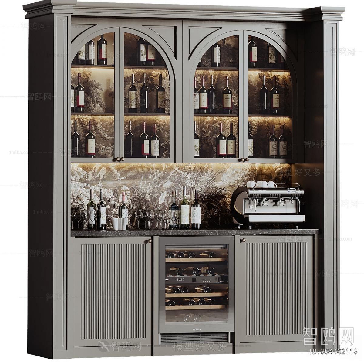 Modern Wine Cabinet