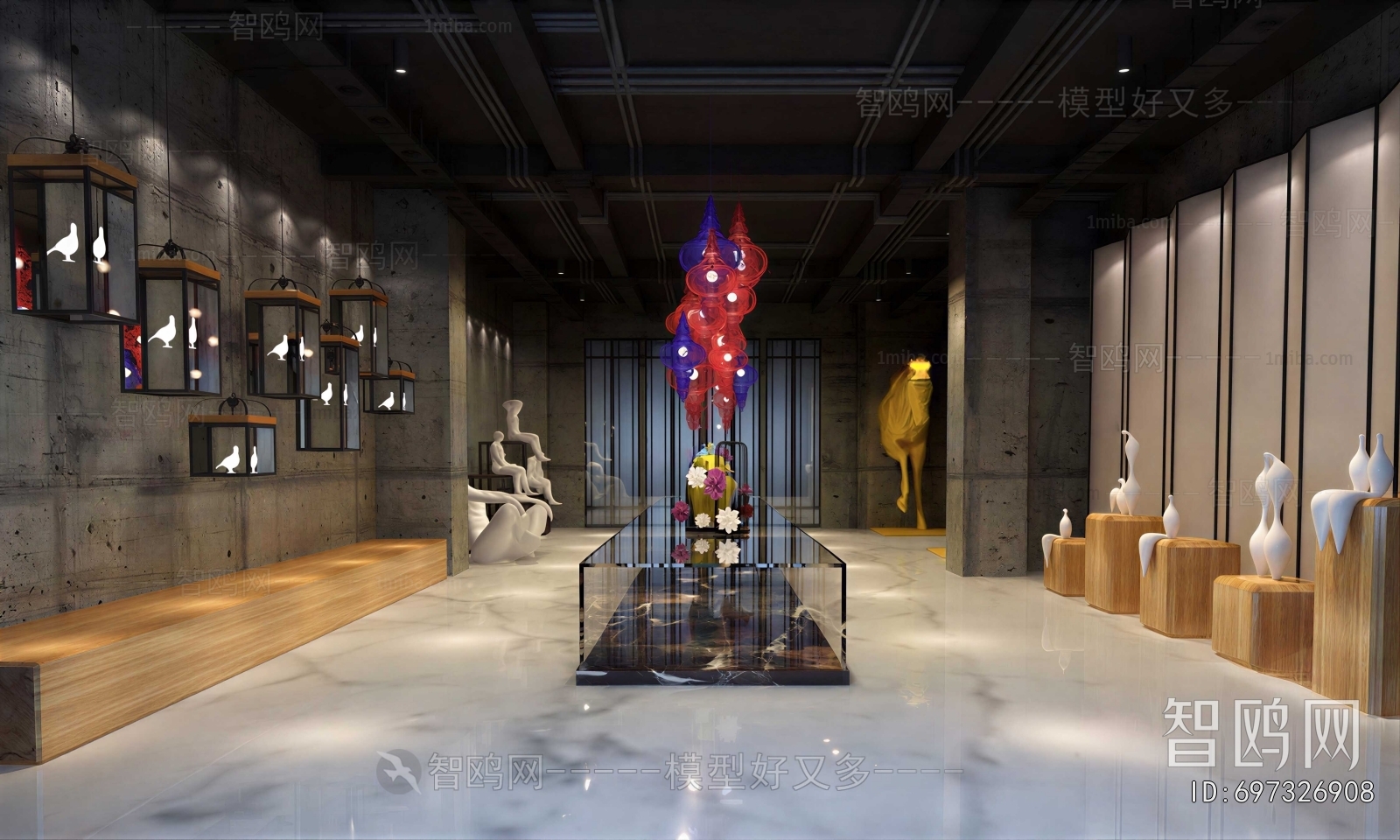 Industrial Style Exhibition Hall