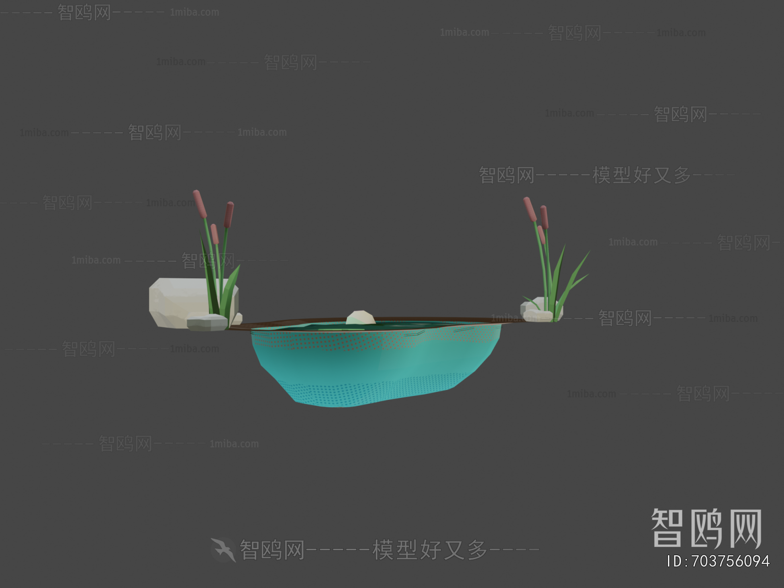 Modern Rockery Waterscape