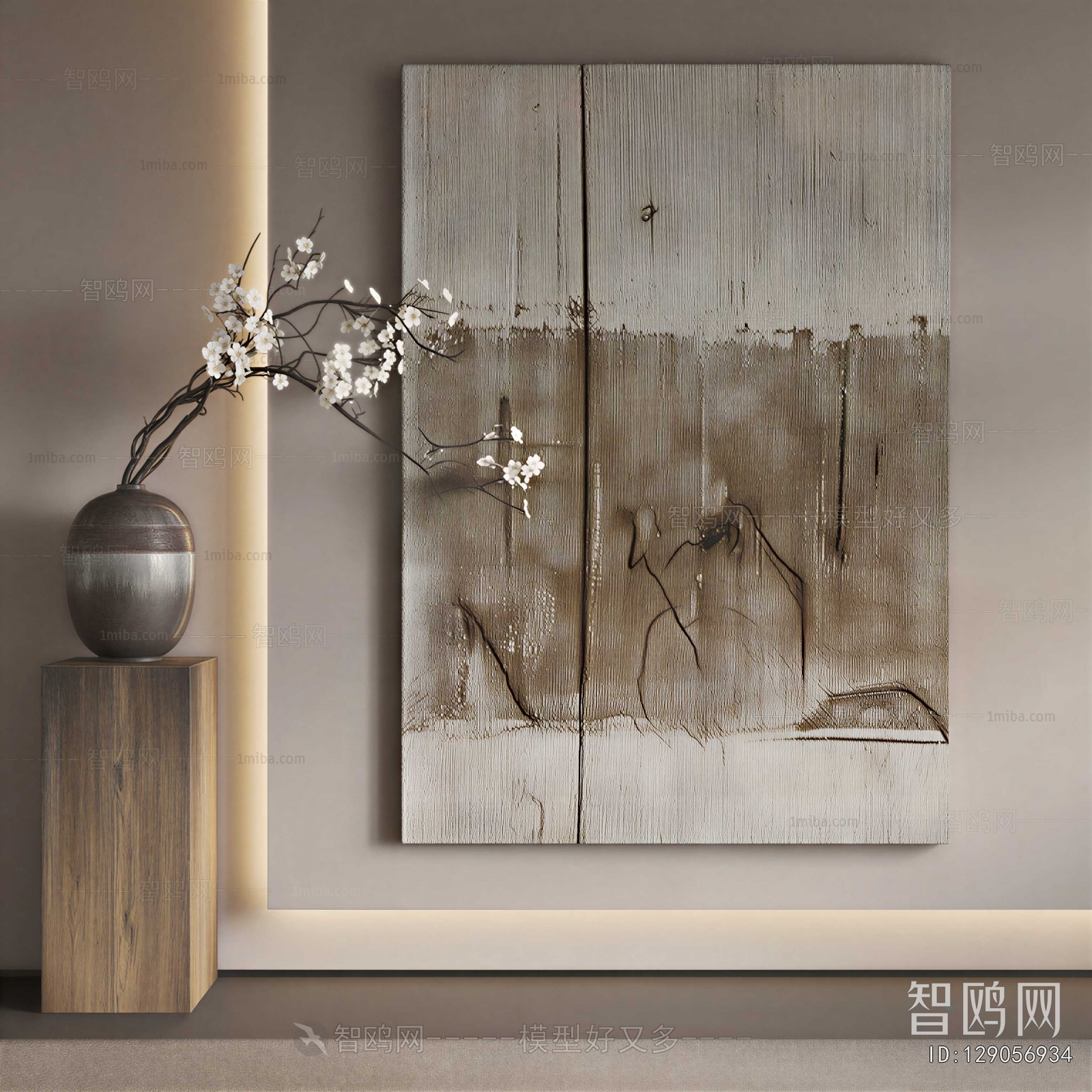 Wabi-sabi Style Painting