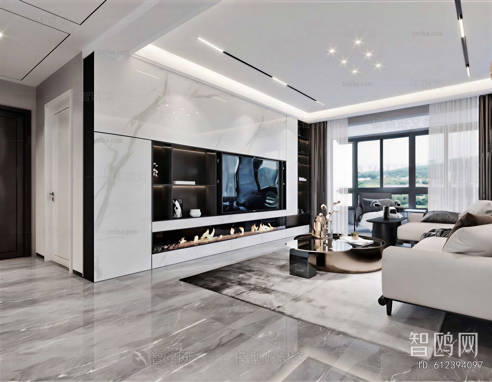 Modern A Living Room