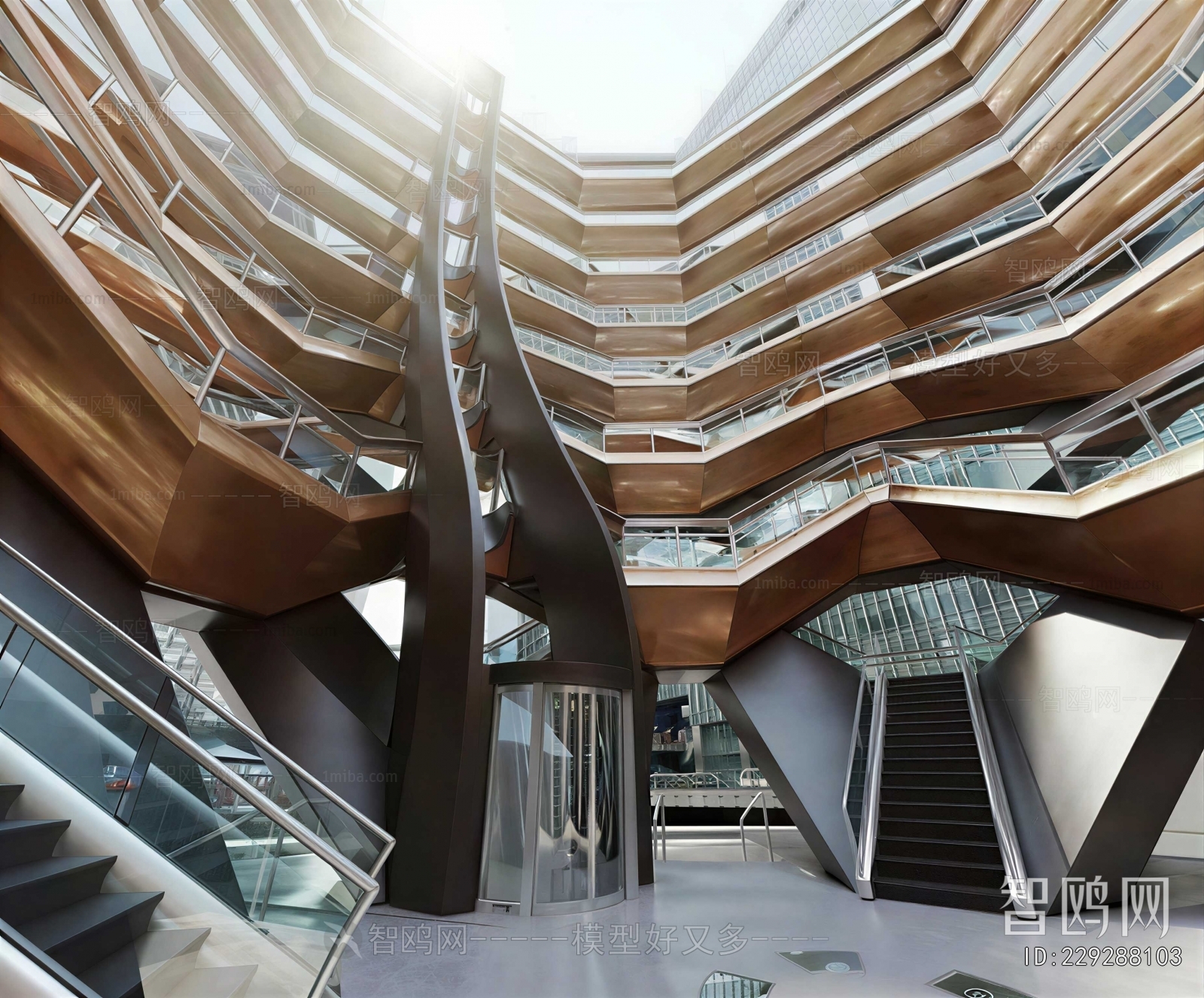 Modern Appearance Of Commercial Building