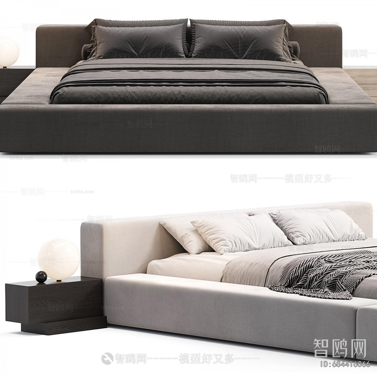 Modern Double Bed