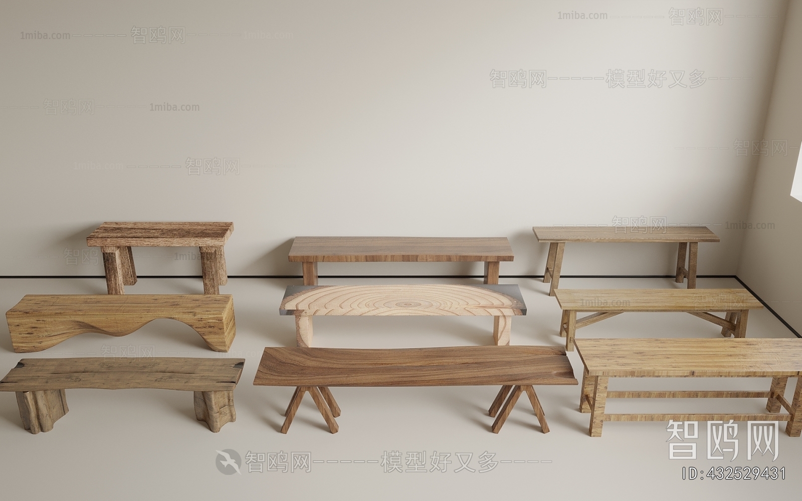 New Chinese Style Bench