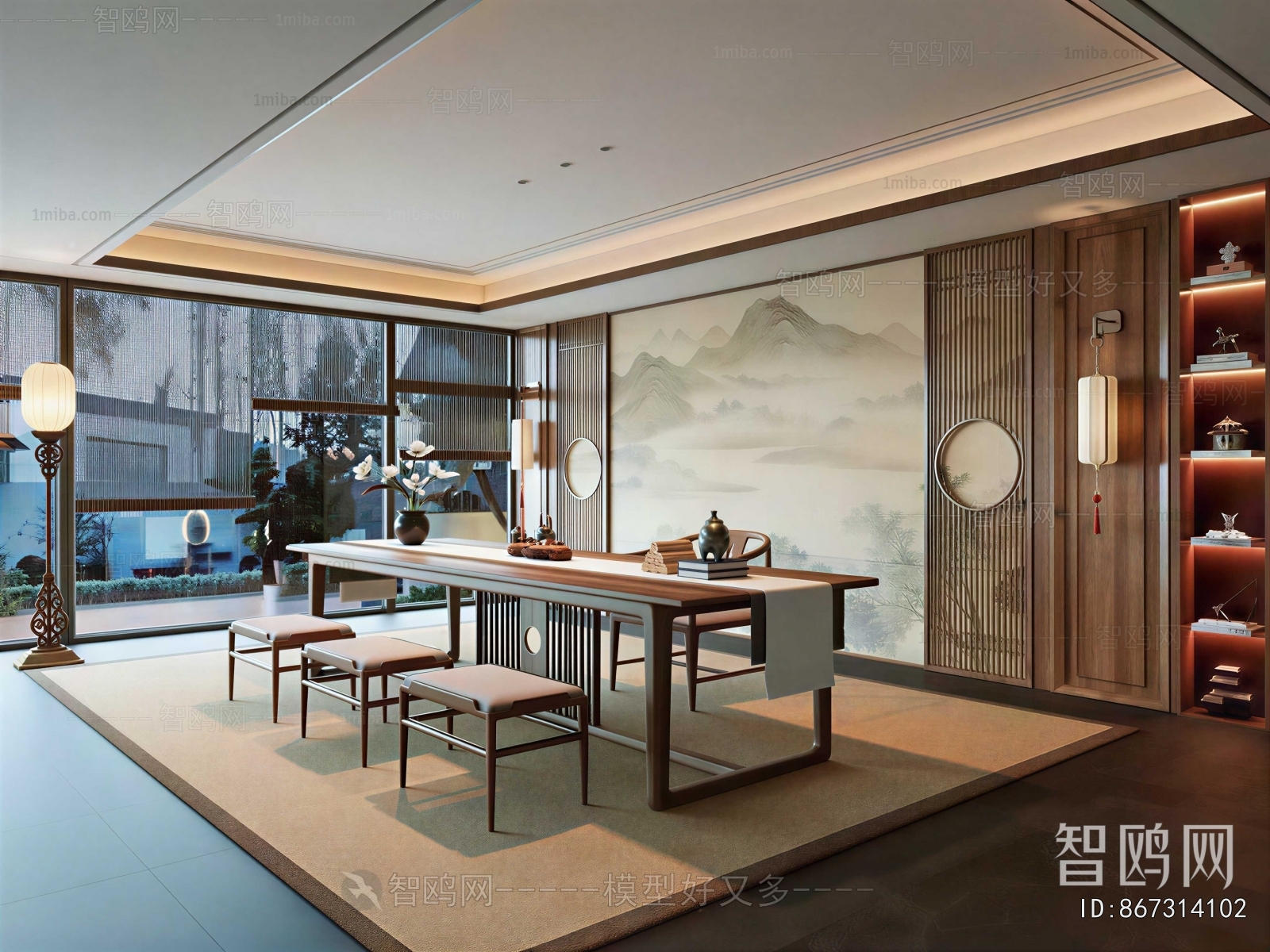 New Chinese Style Tea House