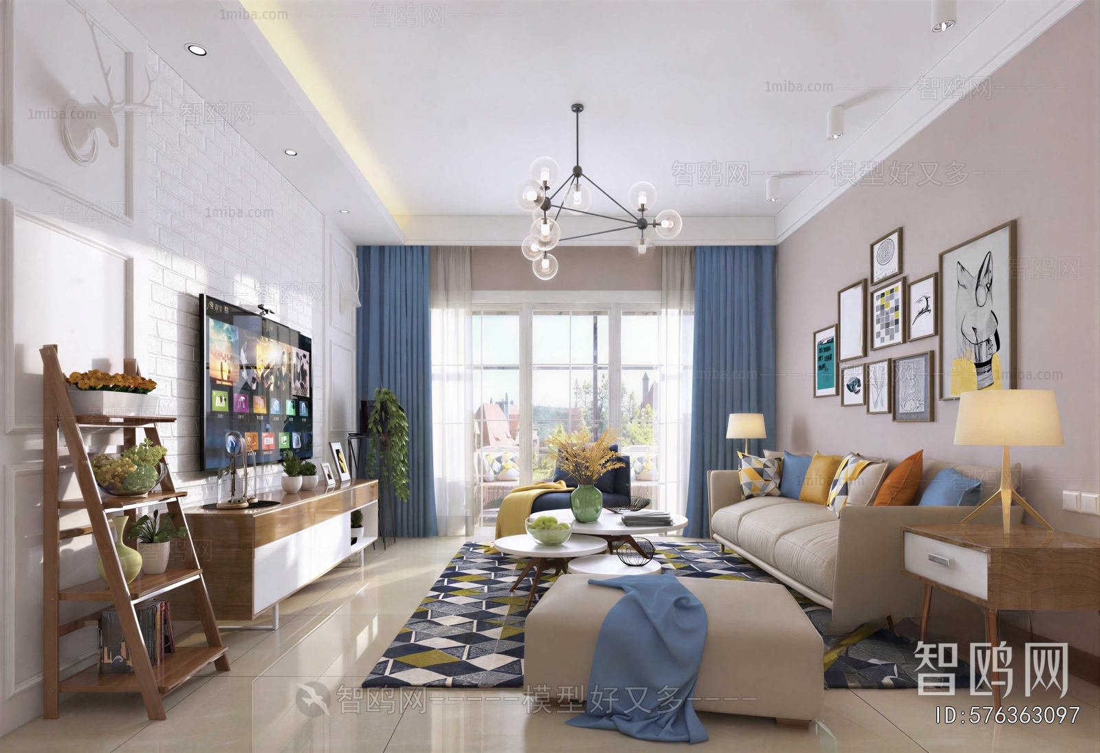 Nordic Style A Living Room