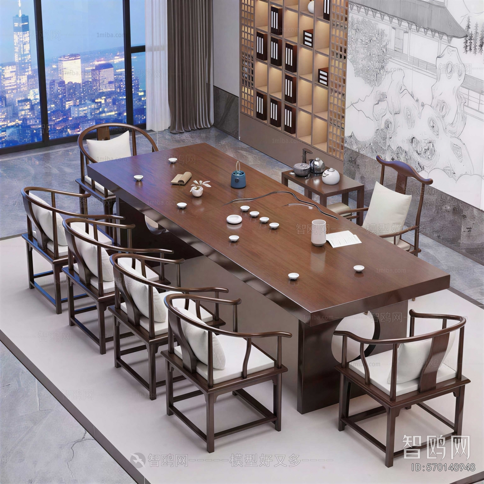 New Chinese Style Tea Tables And Chairs