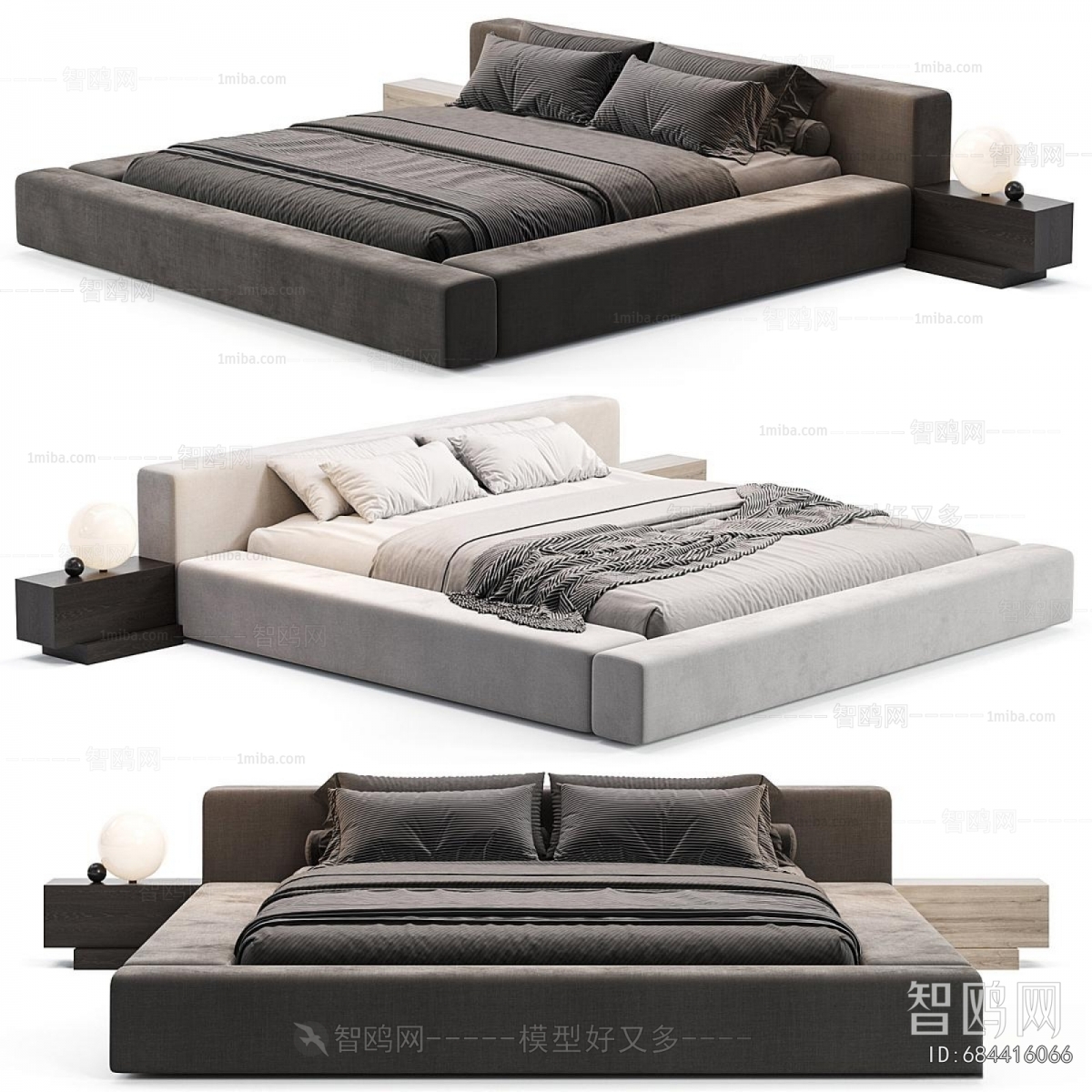 Modern Double Bed