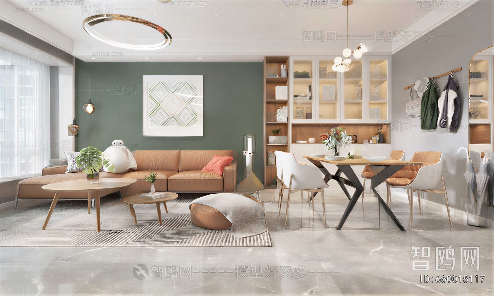 Nordic Style A Living Room