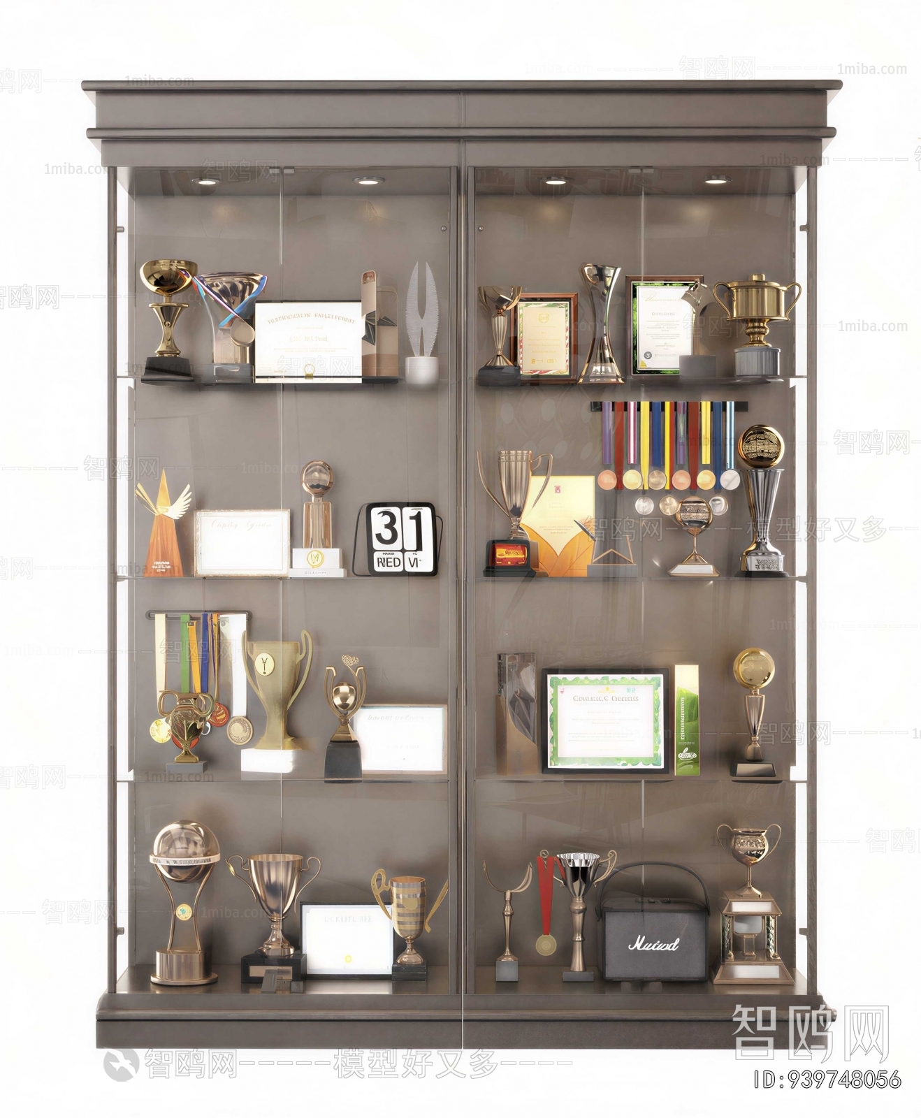 Modern Flag/badge/trophy/certificate