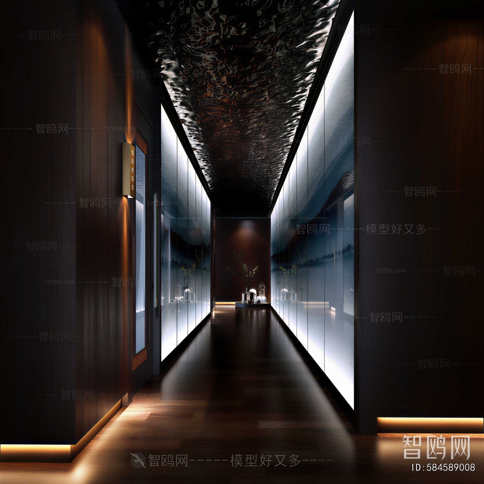 New Chinese Style Corridor