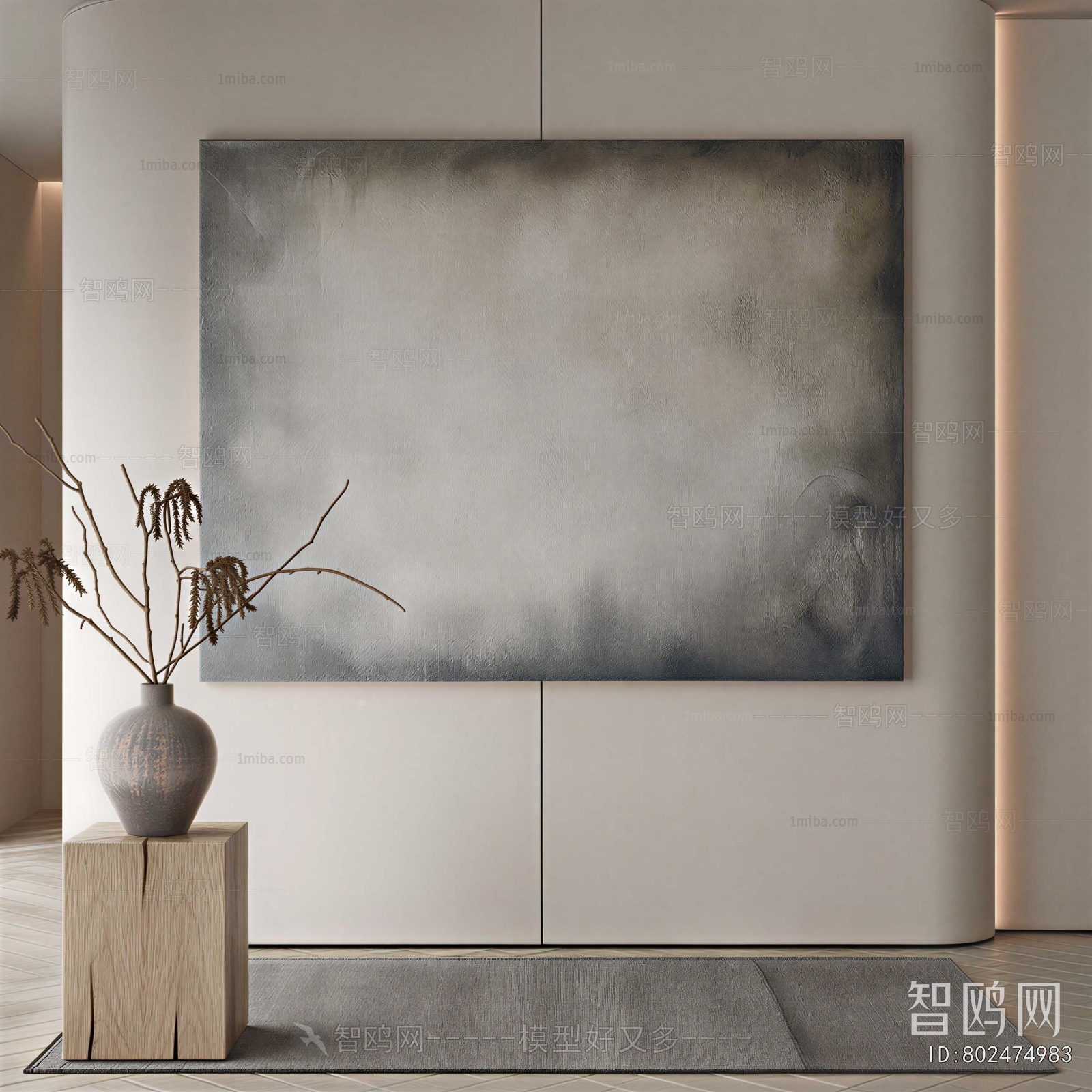 Wabi-sabi Style Painting