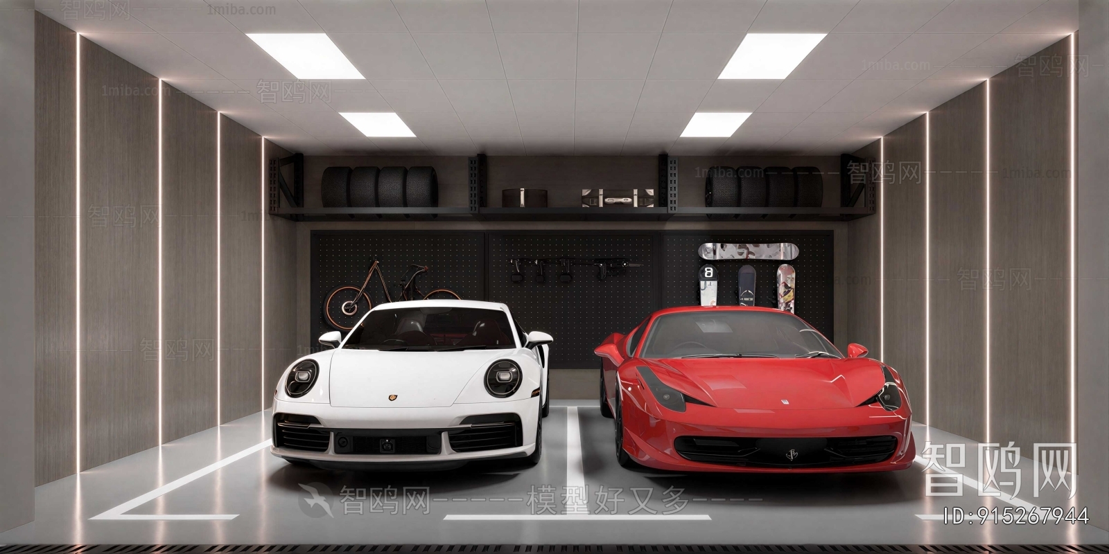 Modern Underground Garage