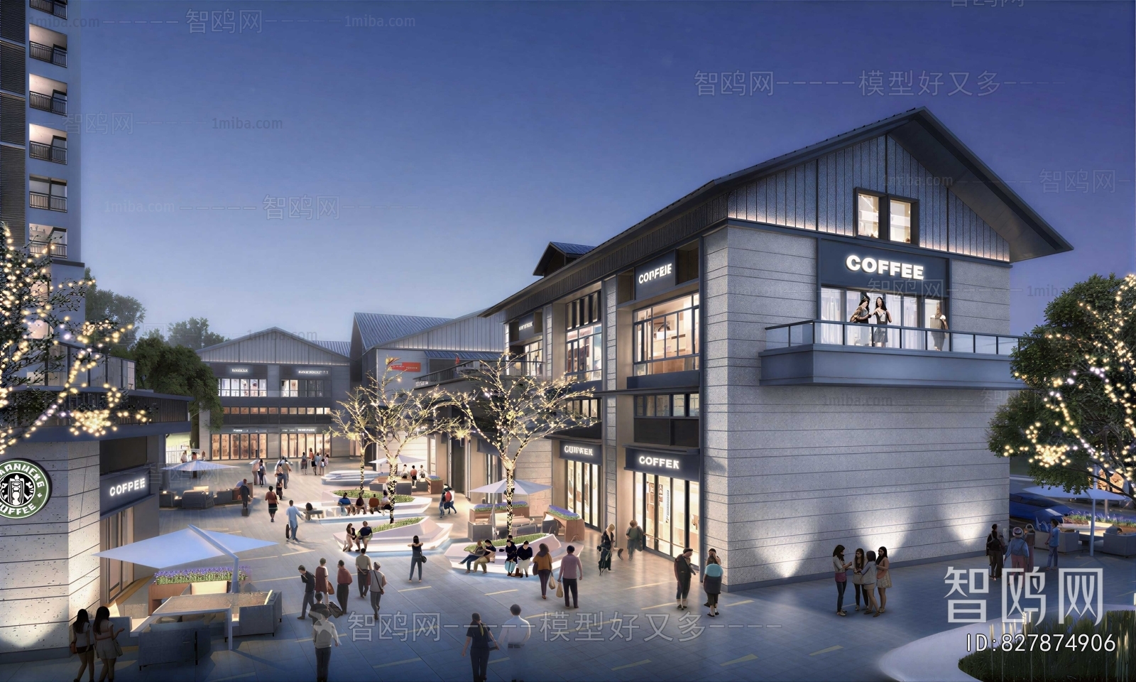 Modern Commercial Street