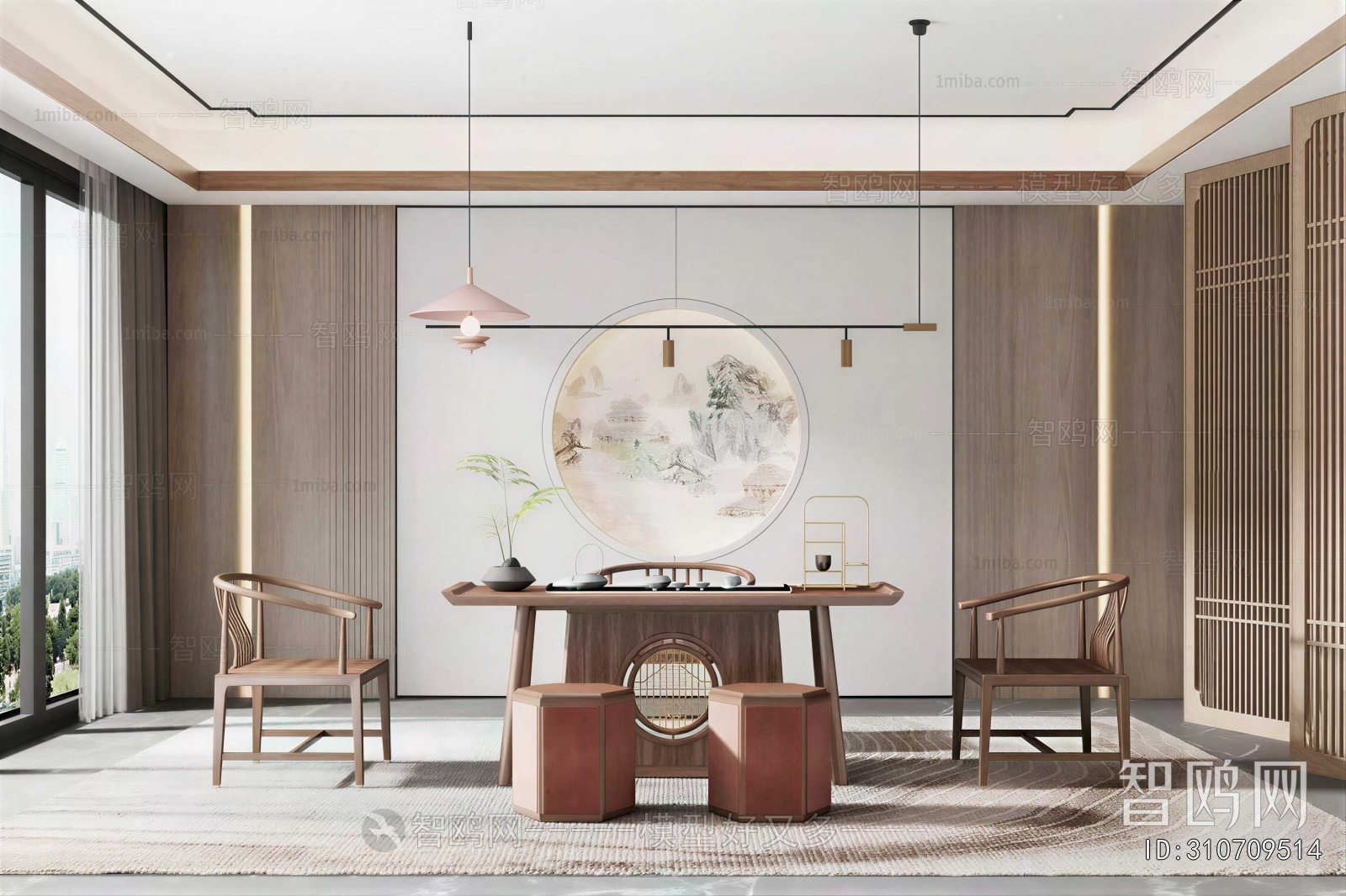 New Chinese Style Tea House