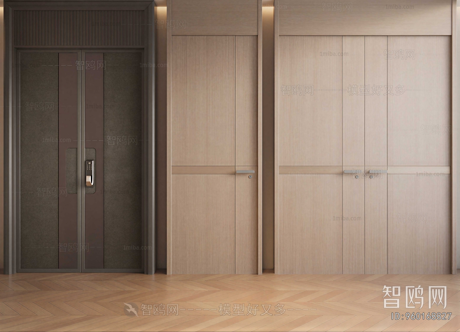 Modern Single Door