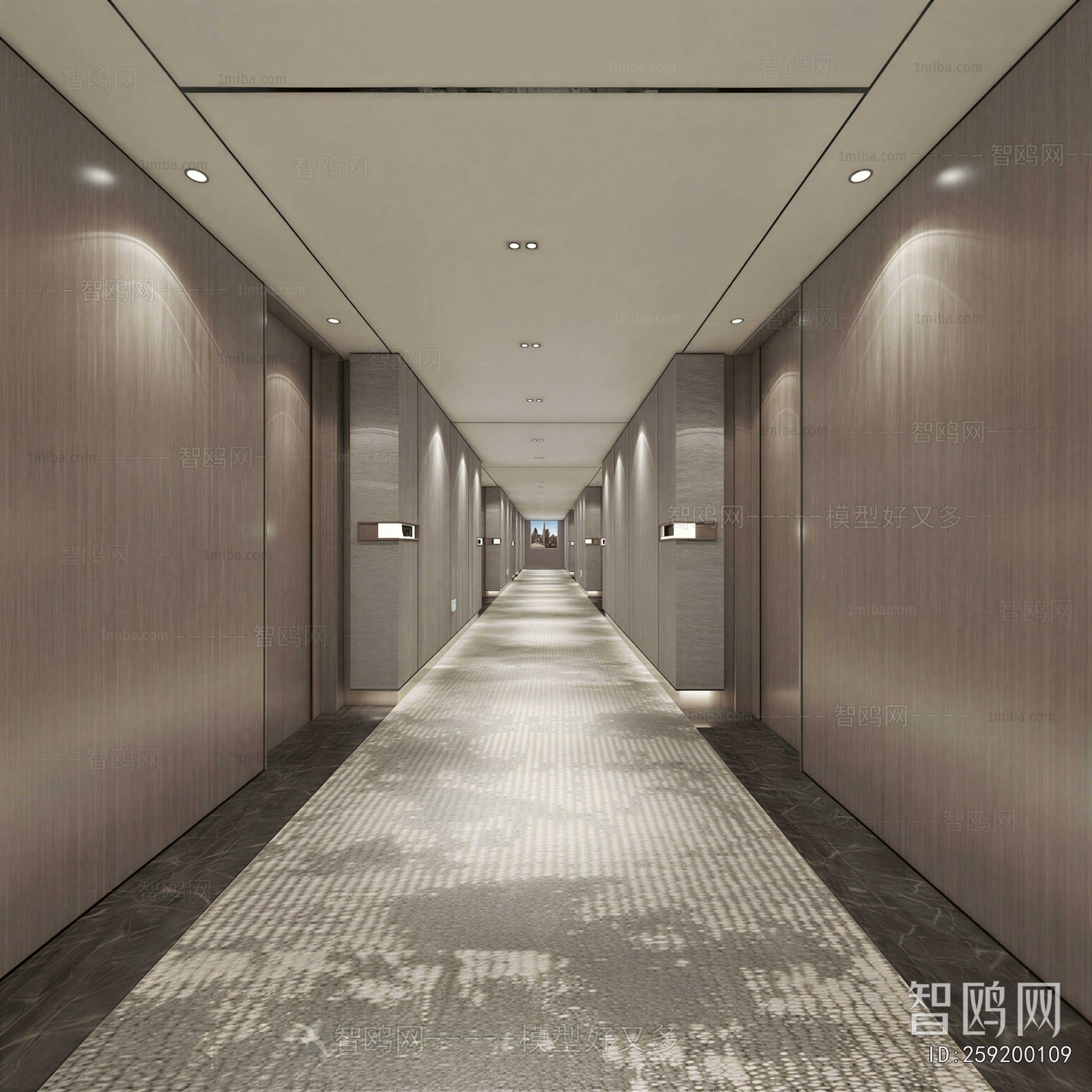 New Chinese Style Corridor