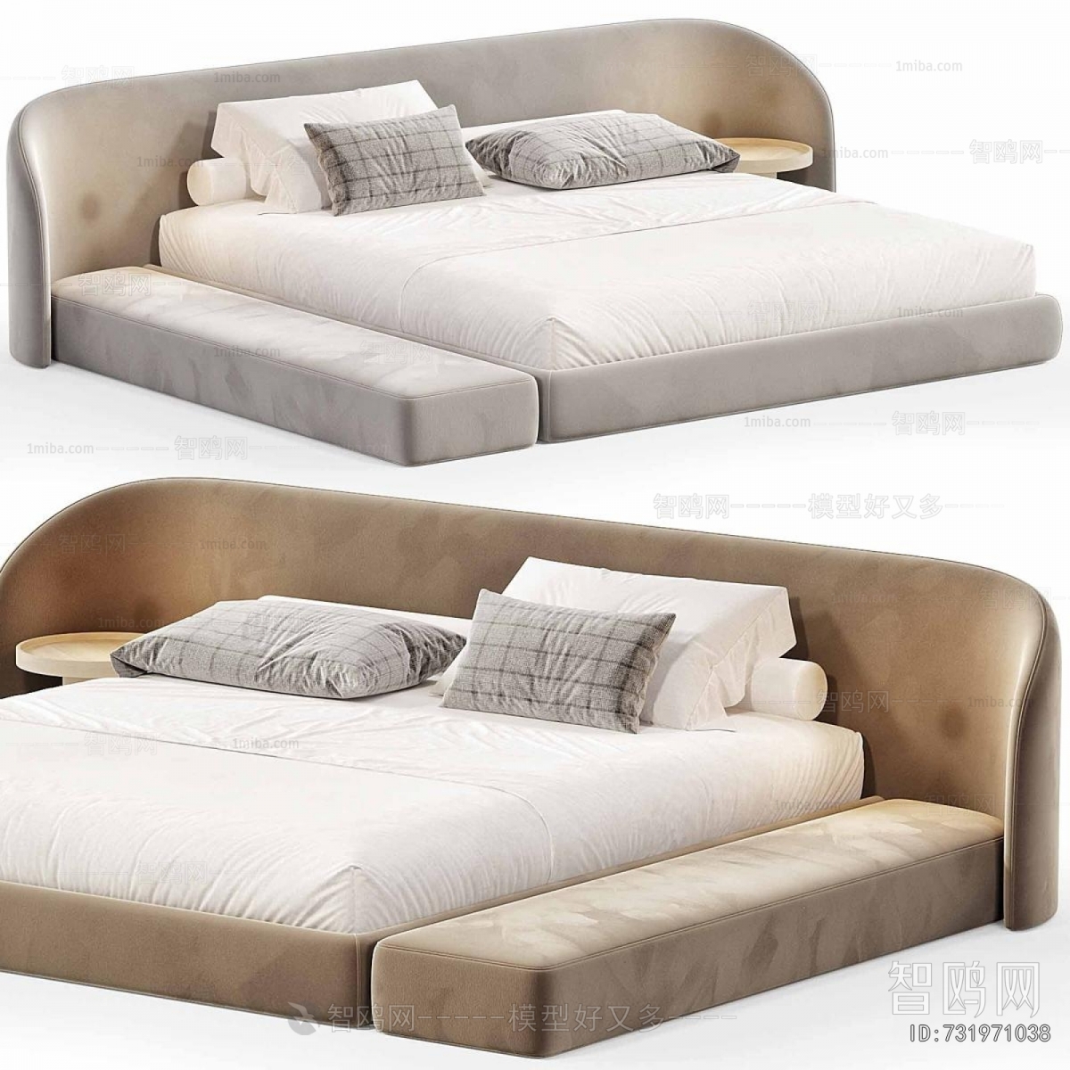 Modern Double Bed