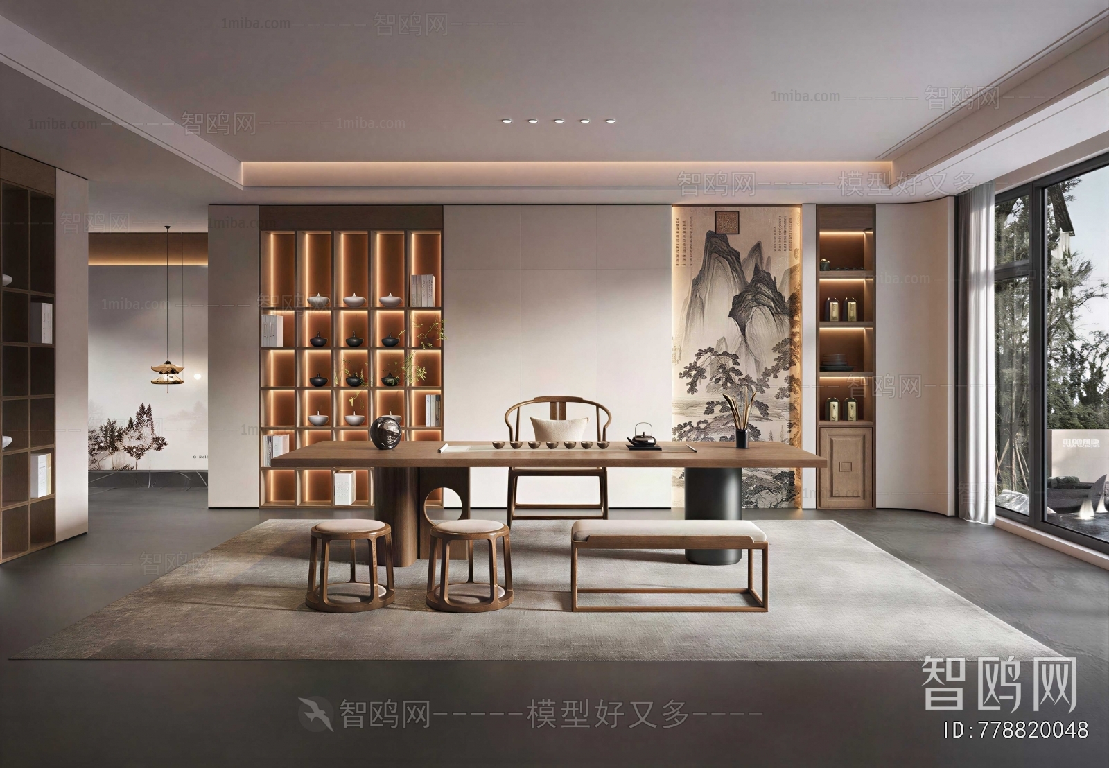 New Chinese Style Tea House