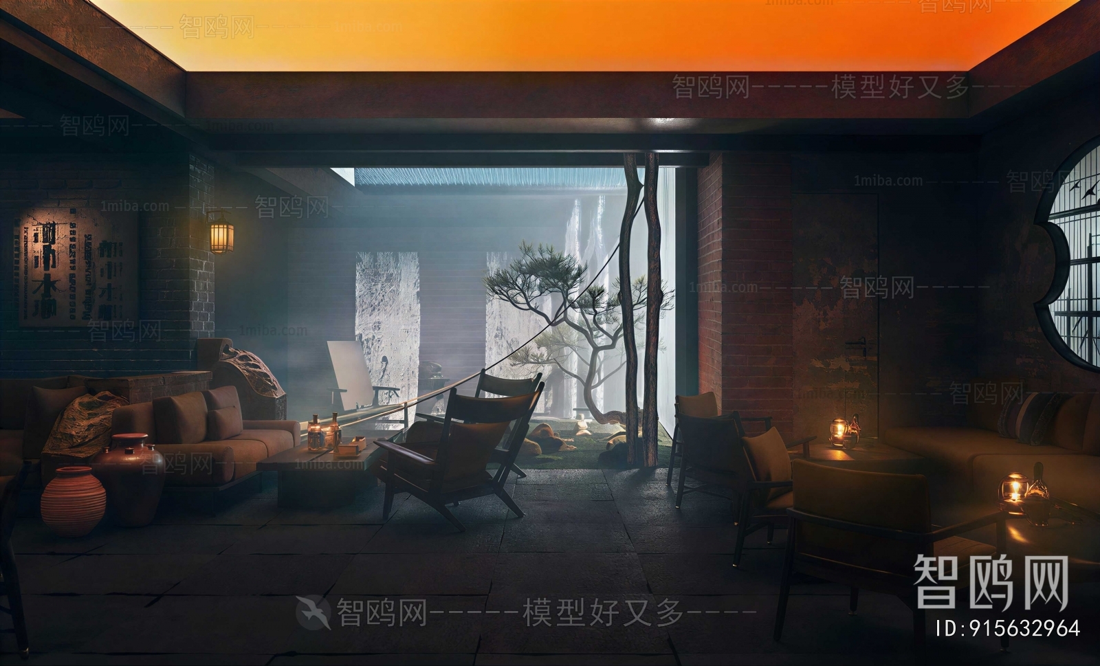 New Chinese Style Rest And Entertainment