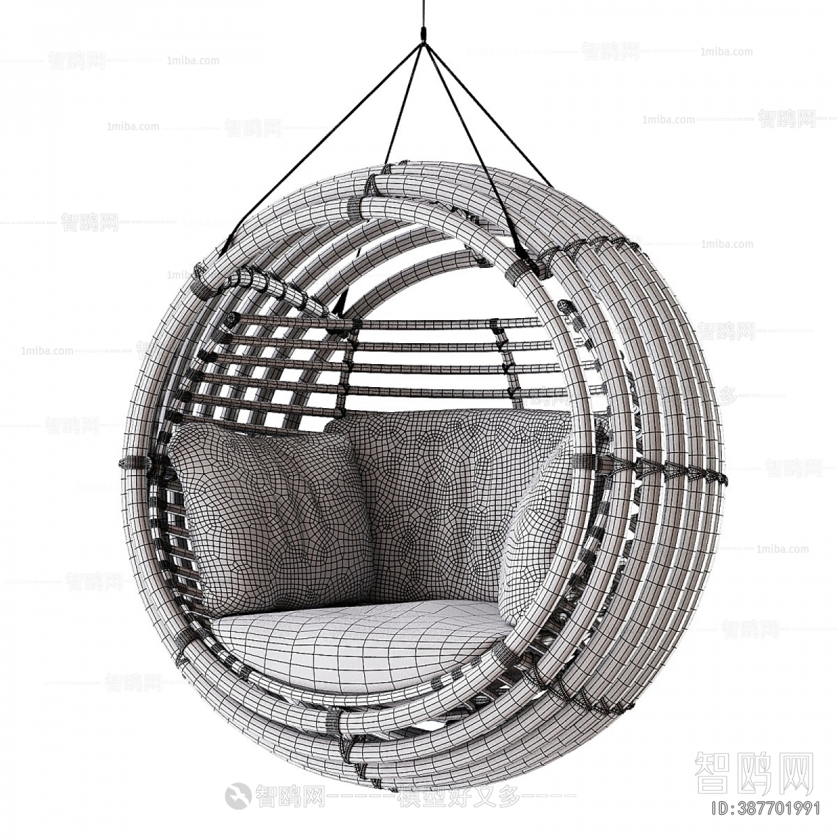 Wabi-sabi Style Hanging Chair