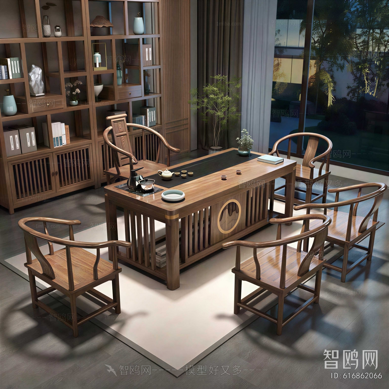 New Chinese Style Tea Tables And Chairs