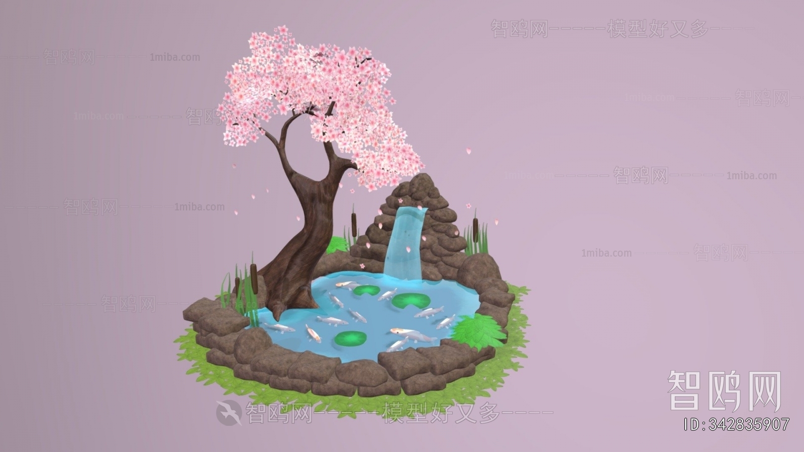 Modern Rockery Waterscape