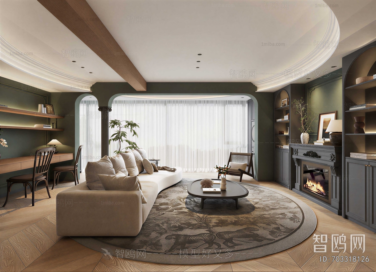 French Style A Living Room