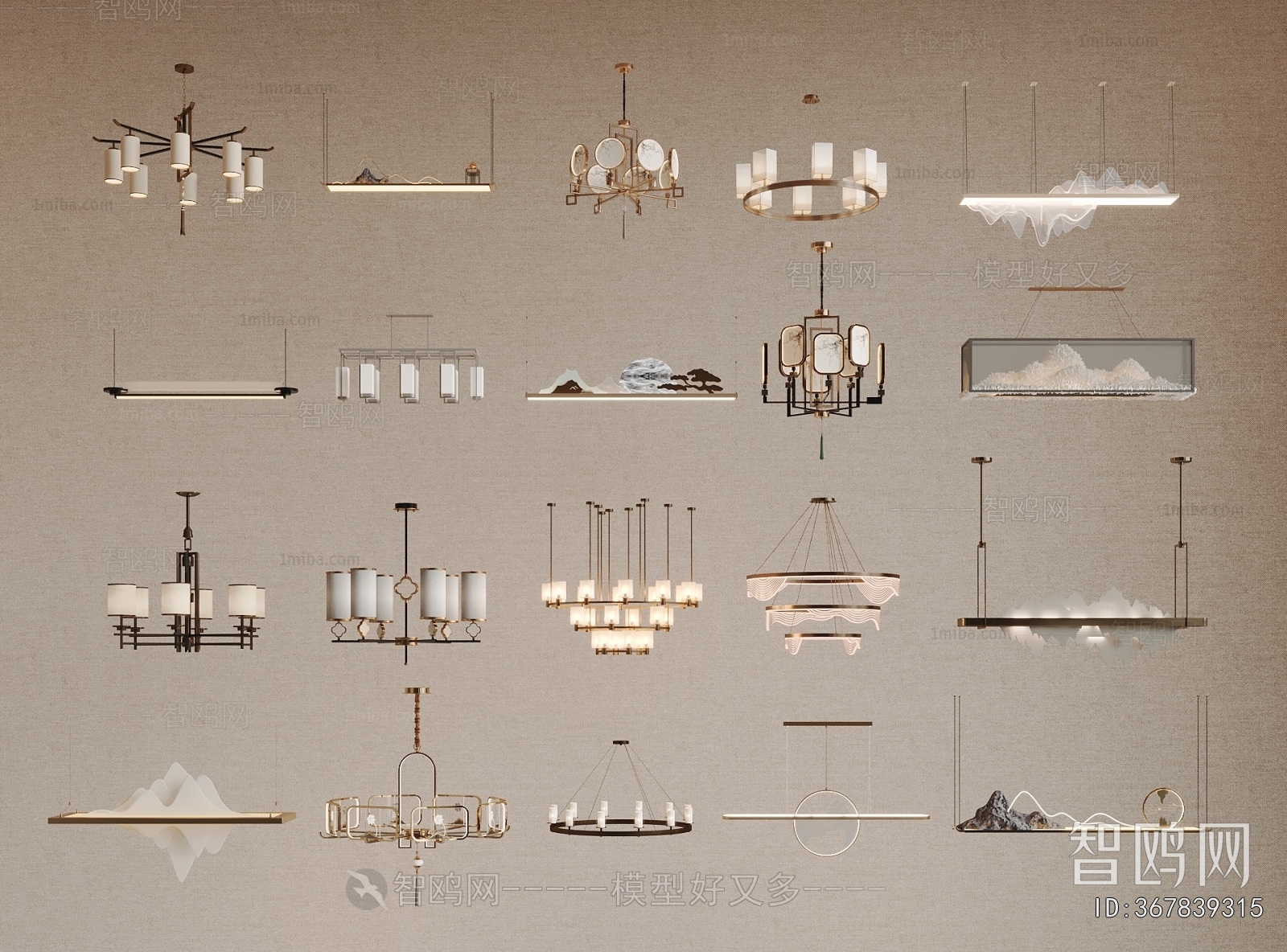 New Chinese Style Droplight