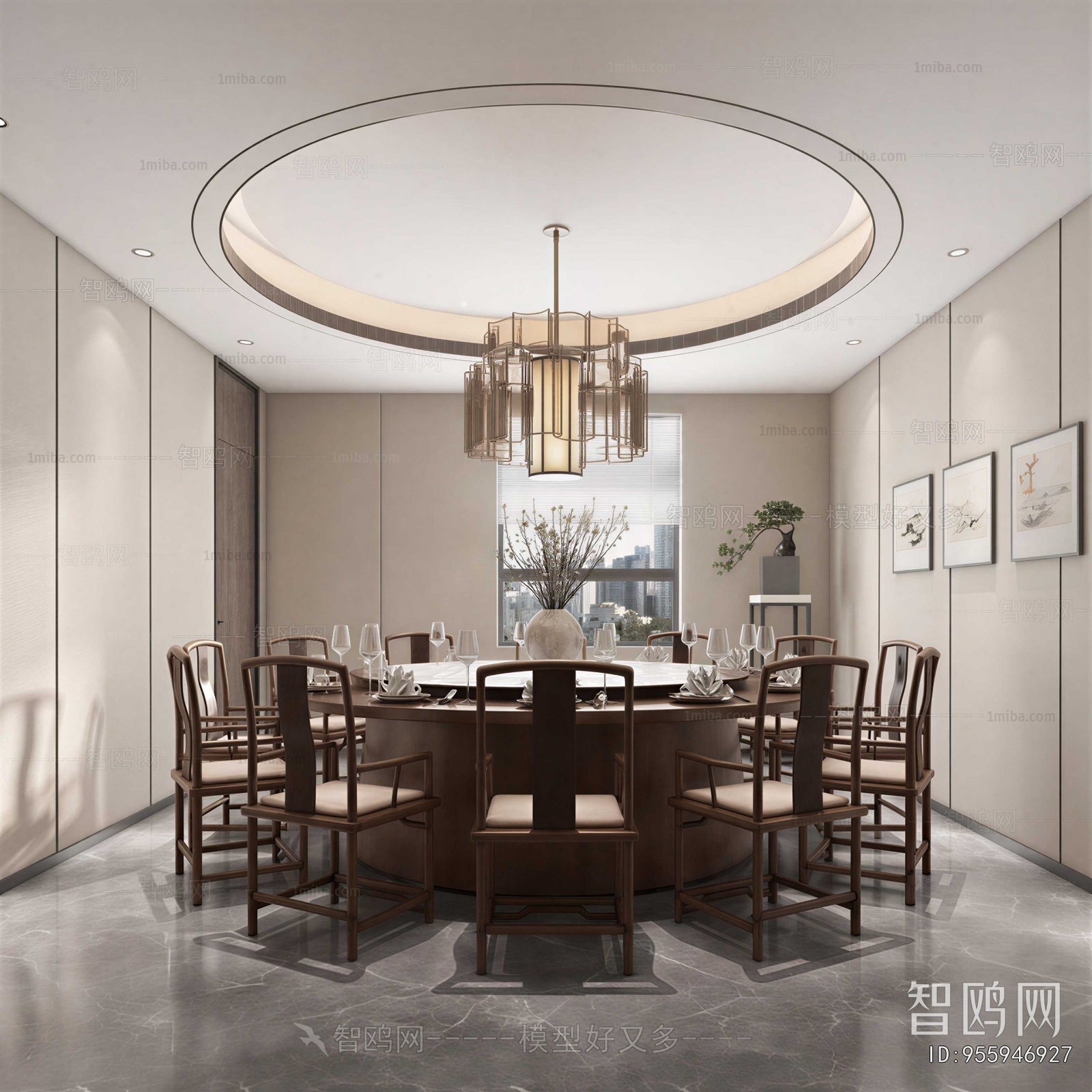 New Chinese Style Restaurant Box