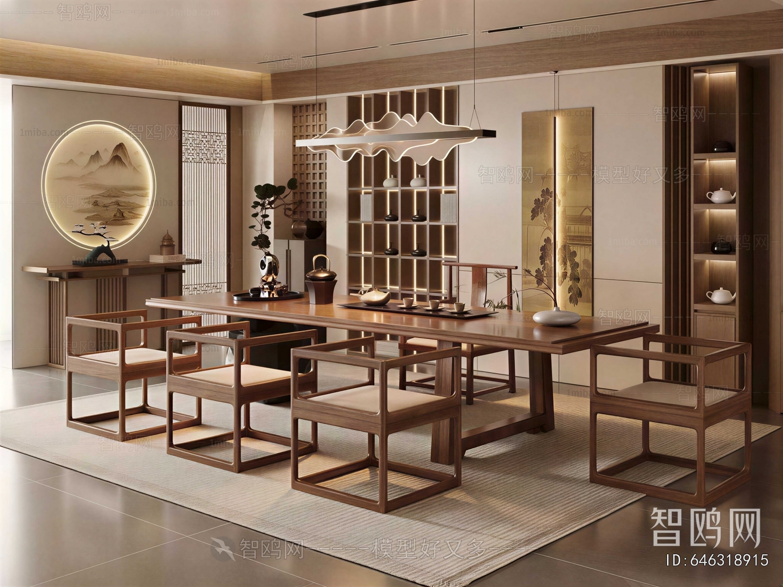 New Chinese Style Tea House